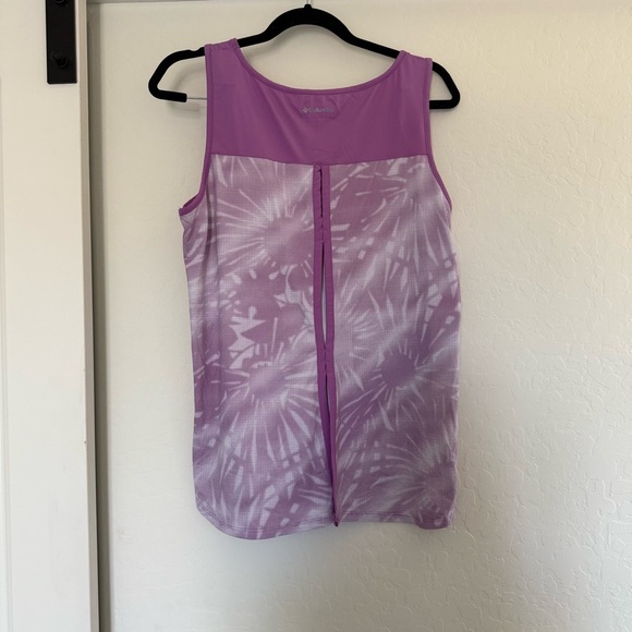 Columbia Women's Chill River Technical Tank Activewear Outdoor Hiking Top Cutout - Picture 4 of 7